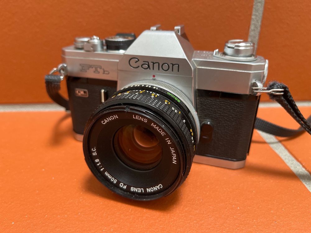 Canon FTb QL Kamera inkl. Objektiv FD 50mm 11.8 S.C. Kaufen auf Ricardo
