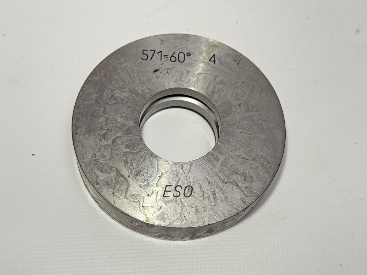 Misurare: Trimos TEL25D4M Einstellring Innengewindemessung  60 Grad – Usato da Boswil venduto da ABLagerBoswil 1