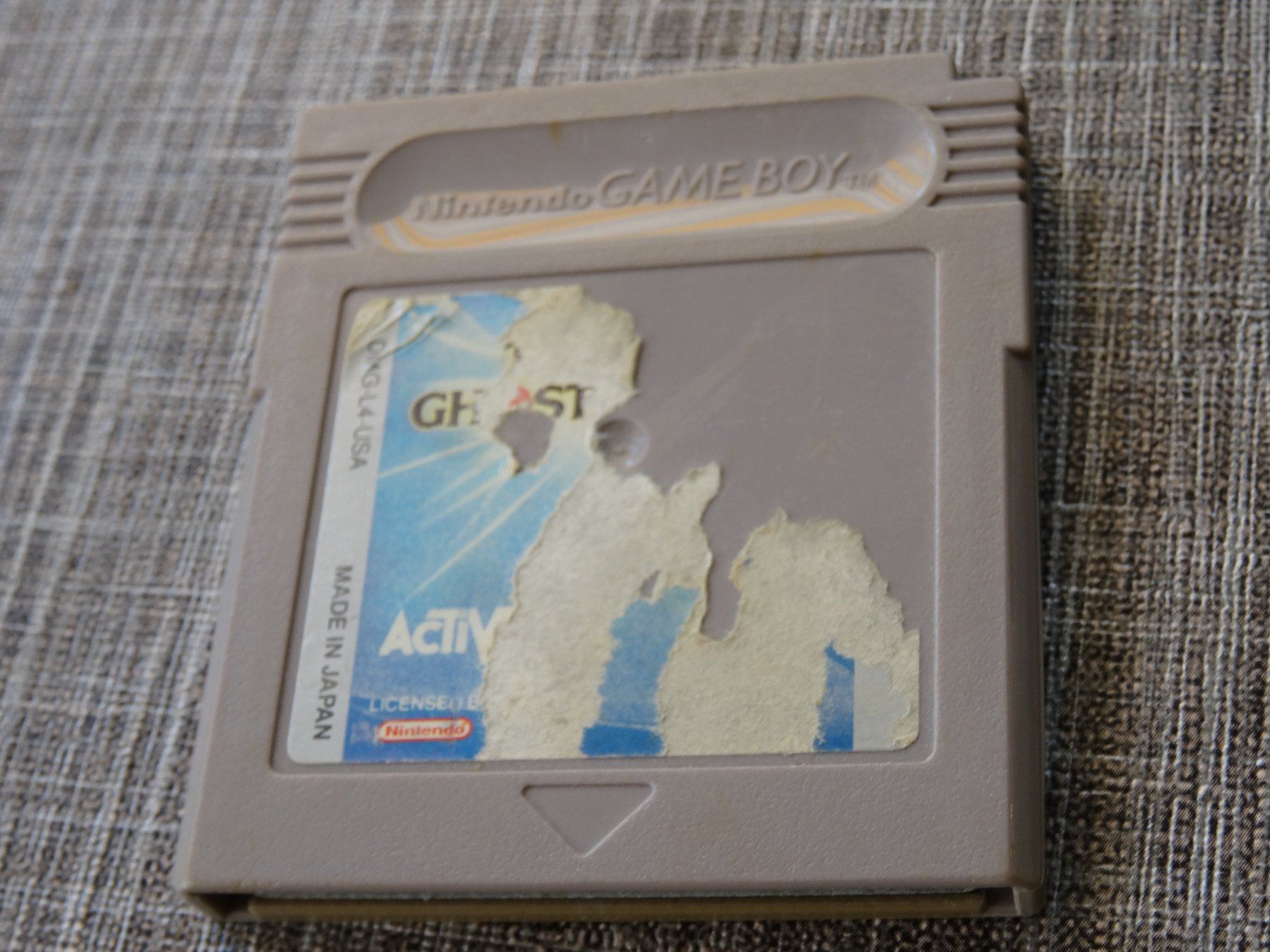 Nintendo Spiele: Ghostbusters  GAMEBOY – Gebraucht aus Olten von Disc-Ausverkauf