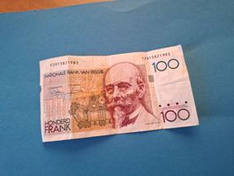 Nationale Bank Van Belgie/Belgium 100 Francs Banknote