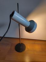 Vintage Stralux Tisch Lampe Spot Schwarz Weiss 