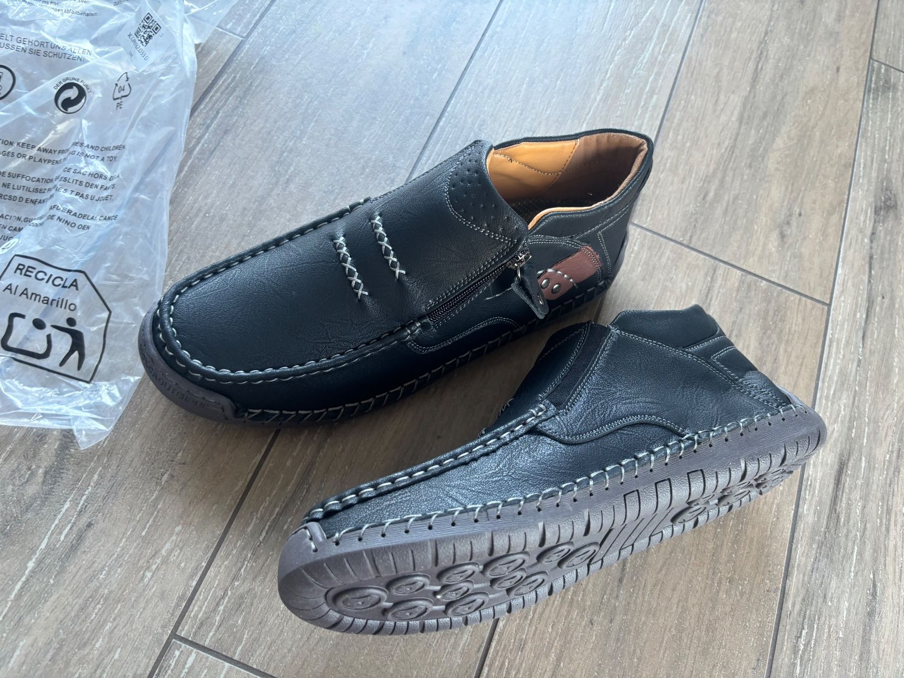 Scarpe da uomo: 44_Echtledet, sehr weich und leicht_NEW – Nuovo e nell'imballaggio originale da St-George venduto da elena27