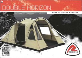 Zelt Double Horizon für 5 Personen, Polycotton (Baumwolle)