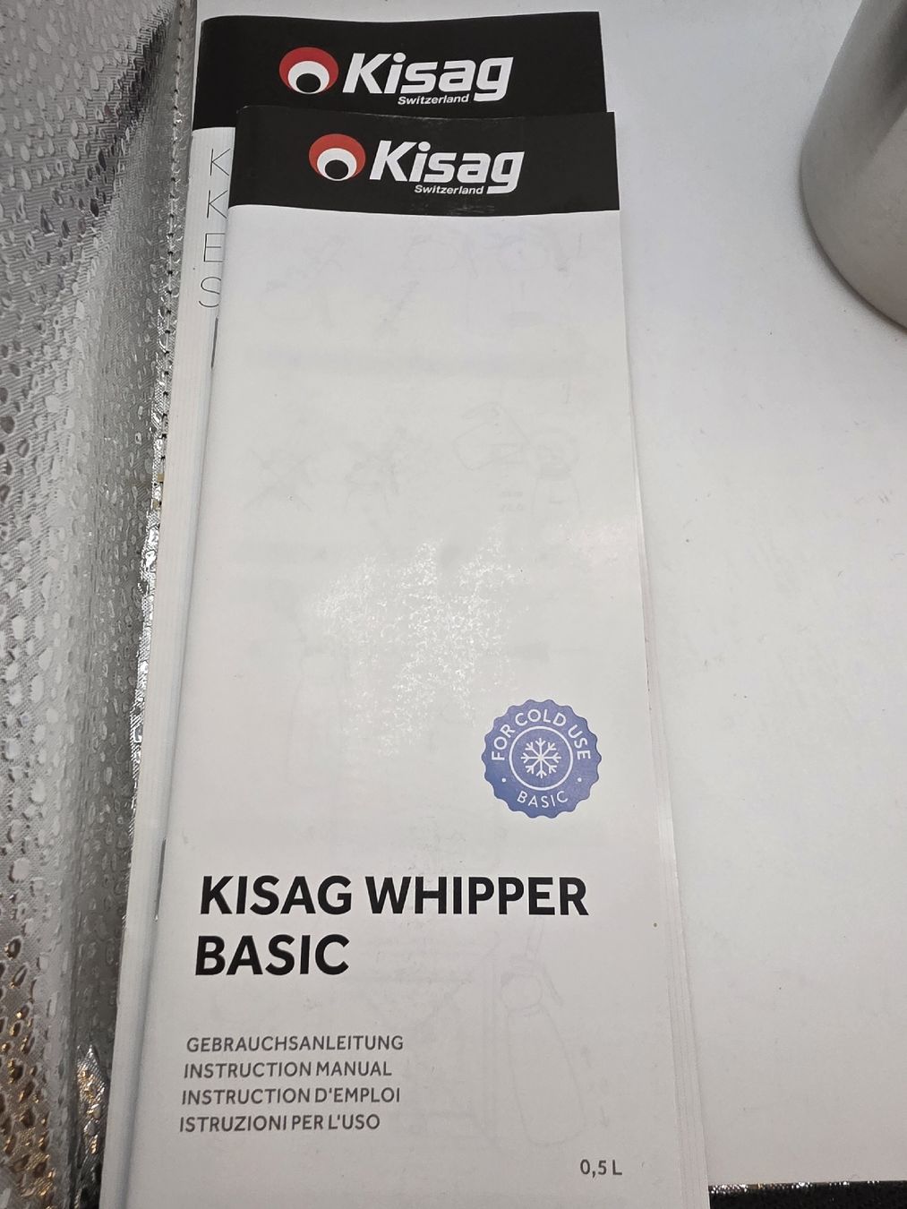 Kisag Elettrodomestici da cucina: Kisag Rahmbläser Basic 0.5L, neu in OVP  – Nuovo e nell'imballaggio originale da Arbon venduto da MadameLuLa9320 2