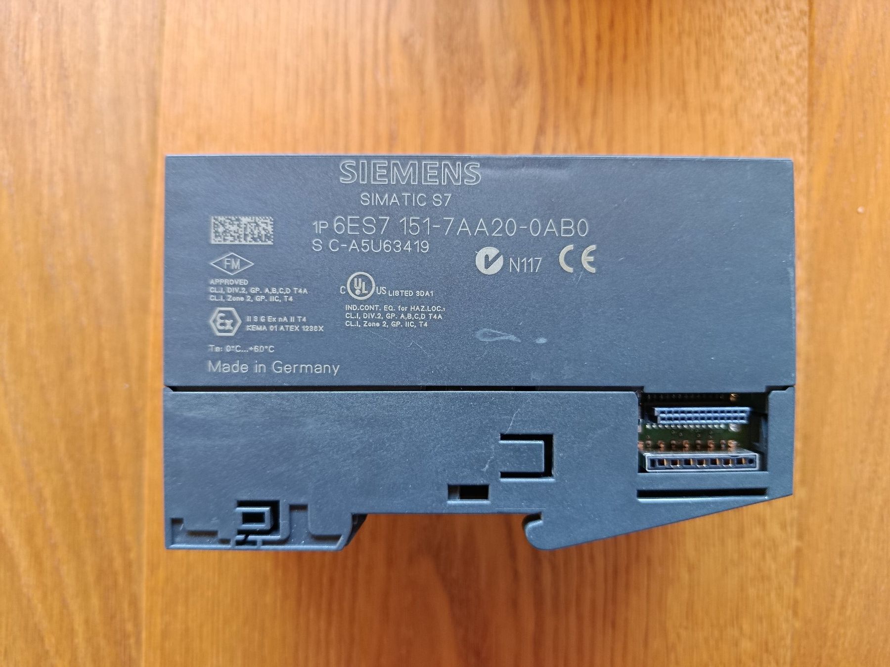 Siemens Componenti elettronici: Siemens CPU 6es7151-7aa20-0ab0 – Usato da Tentlingen venduto da Sillium01 1