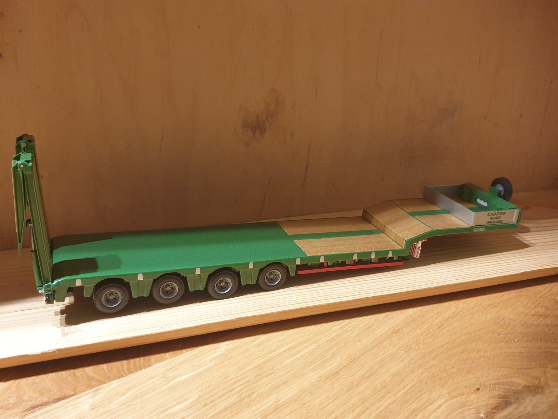 Kit di modellismo & Modellini statici: DAF Schwertransport Cadzow 1:50 – Usato da Baar venduto da Liebherrbagger 6