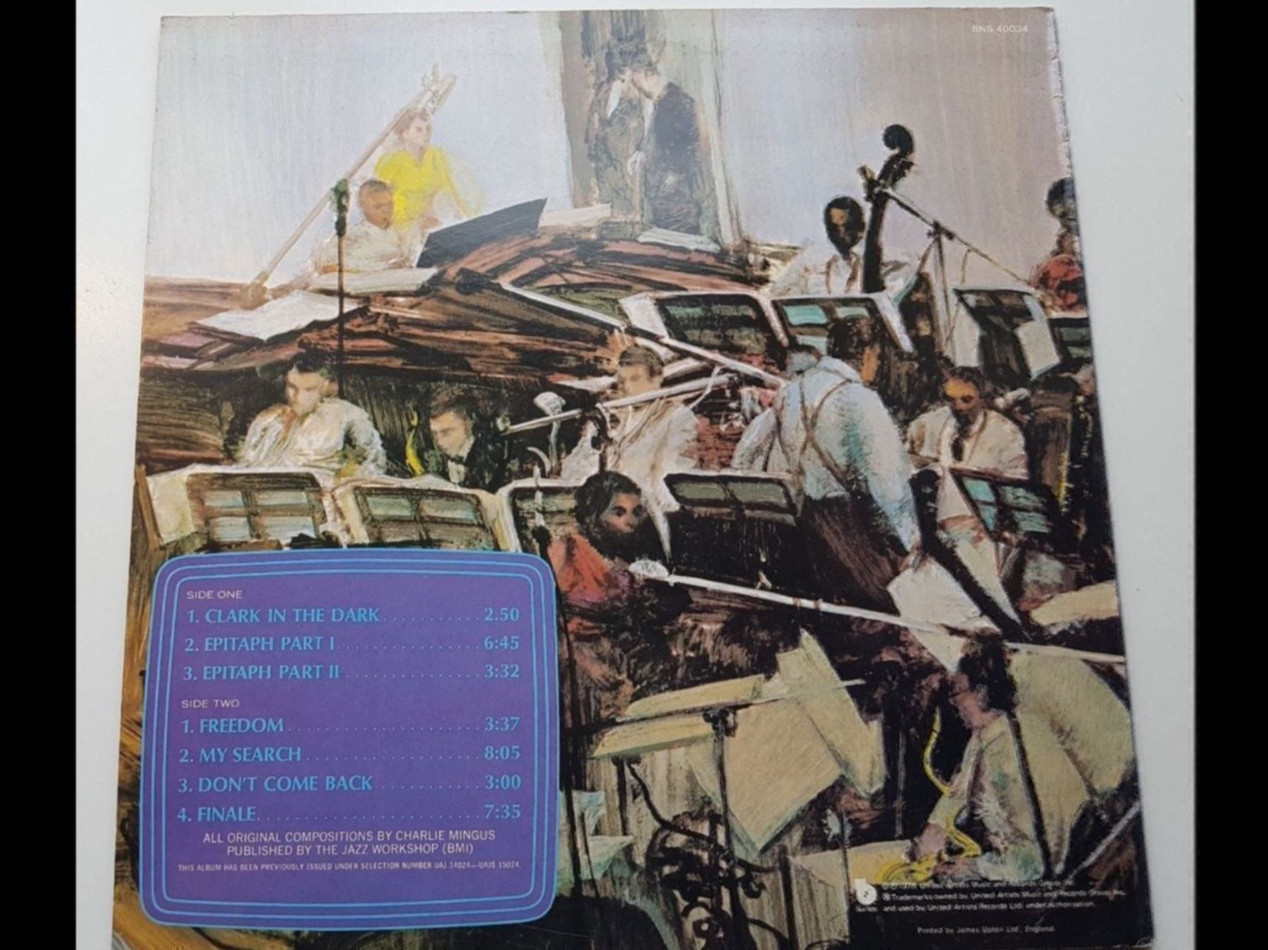 Dischi in vinile: Charles Mingus Town hall concert – Usato da Noes venduto da Orsomarso72 1