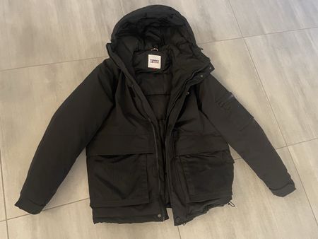 Tommy Hilfiger Winterjacke, Schwarz, Grösse S, Neuwertig