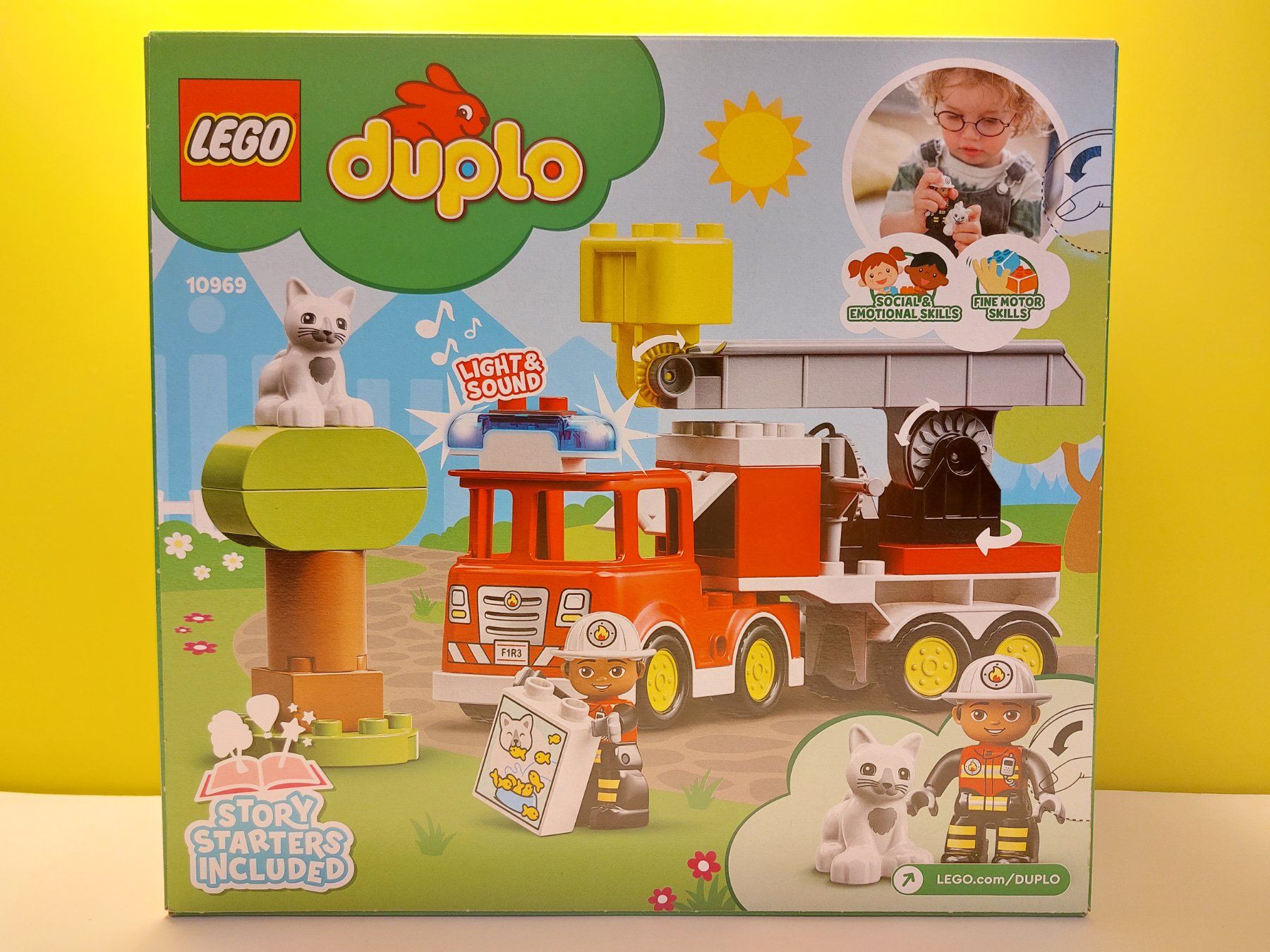 Lego Baukästen: LEGO Duplo 10969 Feuerwehrauto mit Licht & Ton Feuerwehr NEU – Neu und originalverpackt aus St.Gallen von TinasBauundSpiel 2