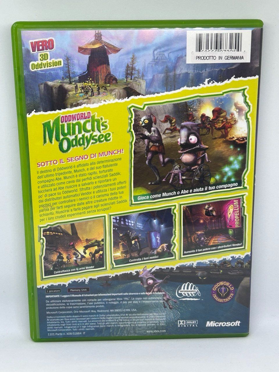 Microsoft Spiele: Oddworld: Munch's Oddysee per Xbox – Gebraucht aus Giubiasco von LorisVale 1