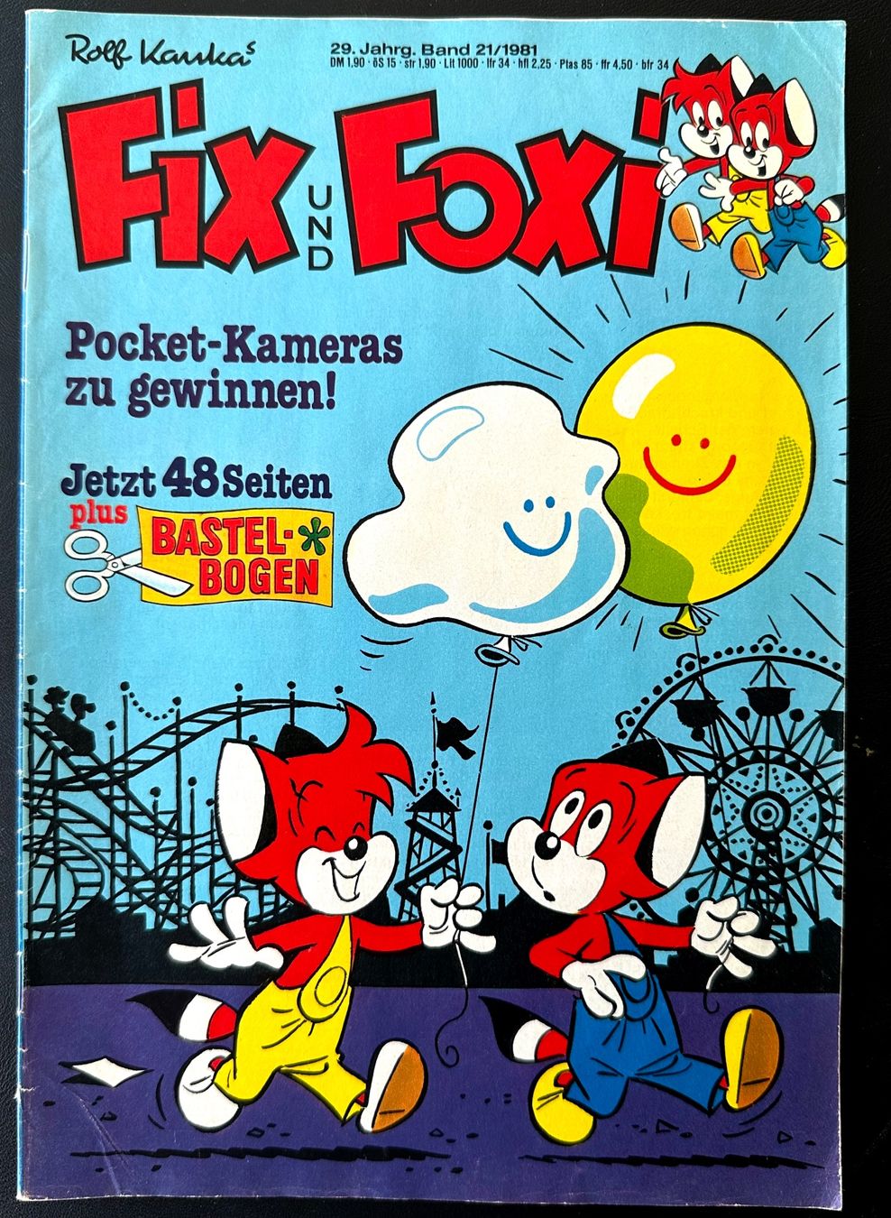 Fumetti: Fix und Foxi Band 21 1981 mit Beilage – Usato da Seltisberg venduto da quadartswiss