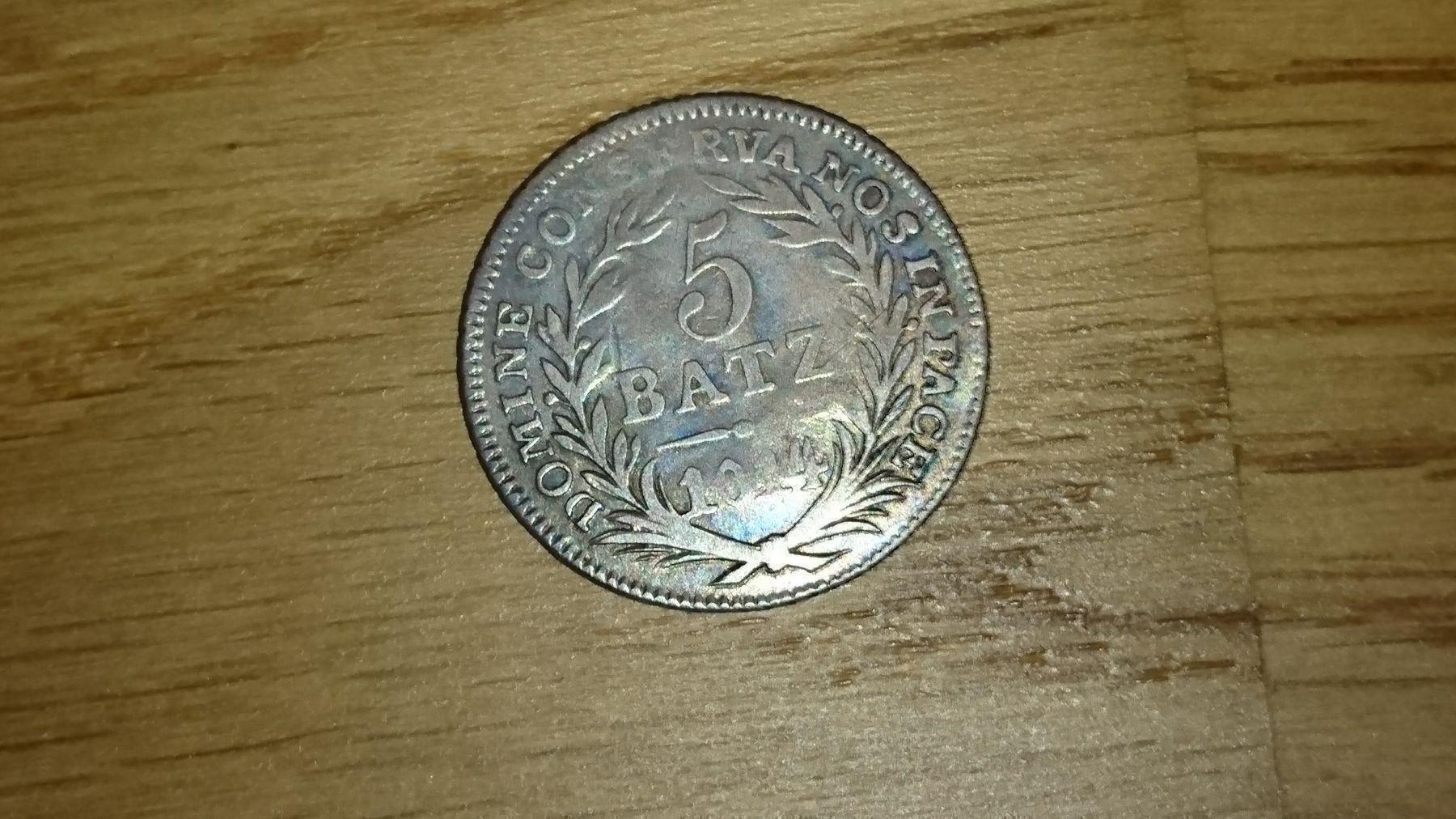 Tutti le monete: Luzern: 5 Batzen 1814 – Usato da Pfungen venduto da Aguti77 1