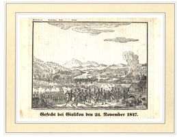 Gislikon  Holzschnitt 1847