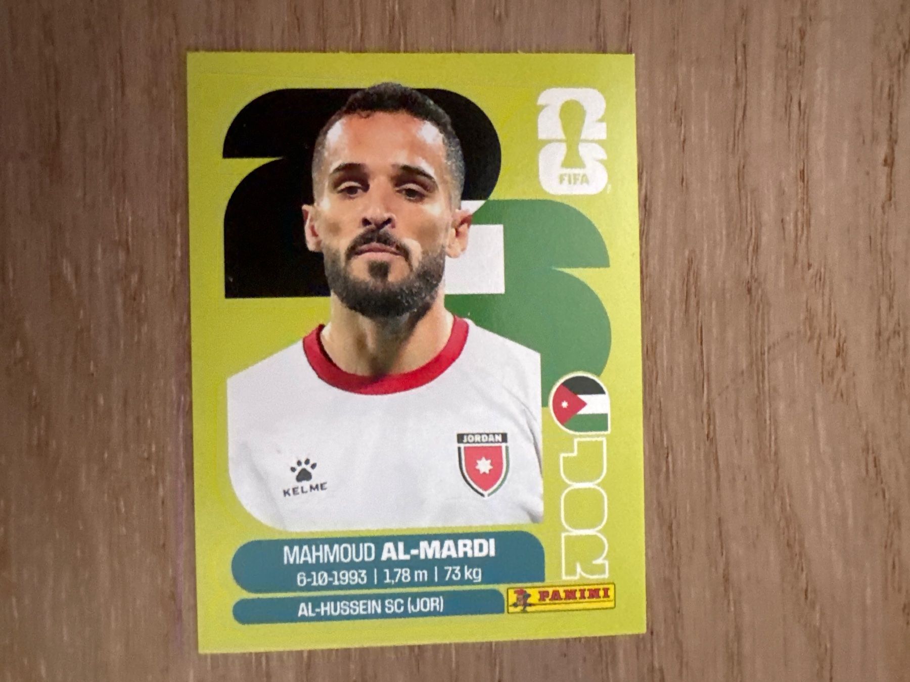 Panini Sammelbilder & Trading cards: Panini 2026 JOR 17 – Gebraucht aus Lausanne von FabienA