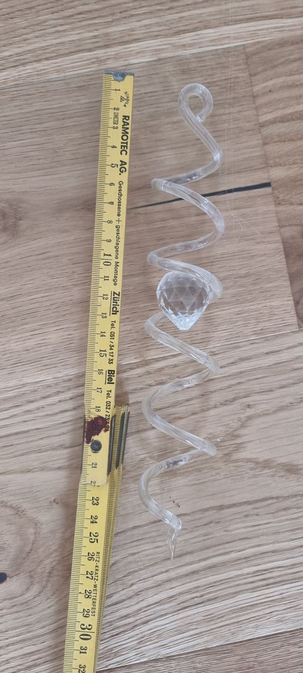 Tutte le decorazioni: Glas-Windspiel in Diamantoptik – Usato da Lachen SZ venduto da allesweg78 1