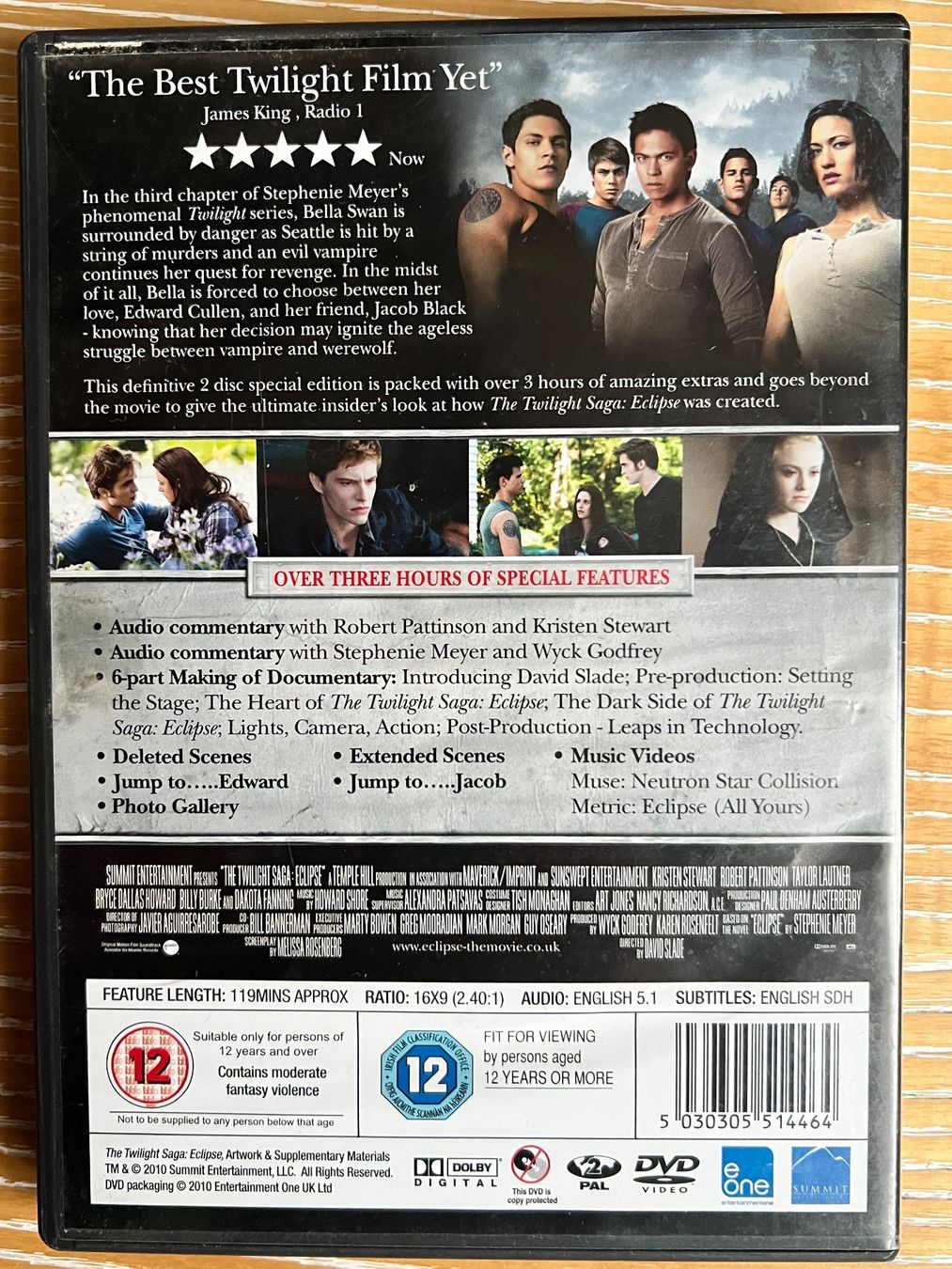 Tutti i DVDs: Twilight saga 3 DVD – Usato da Wettingen venduto da Violete01 5