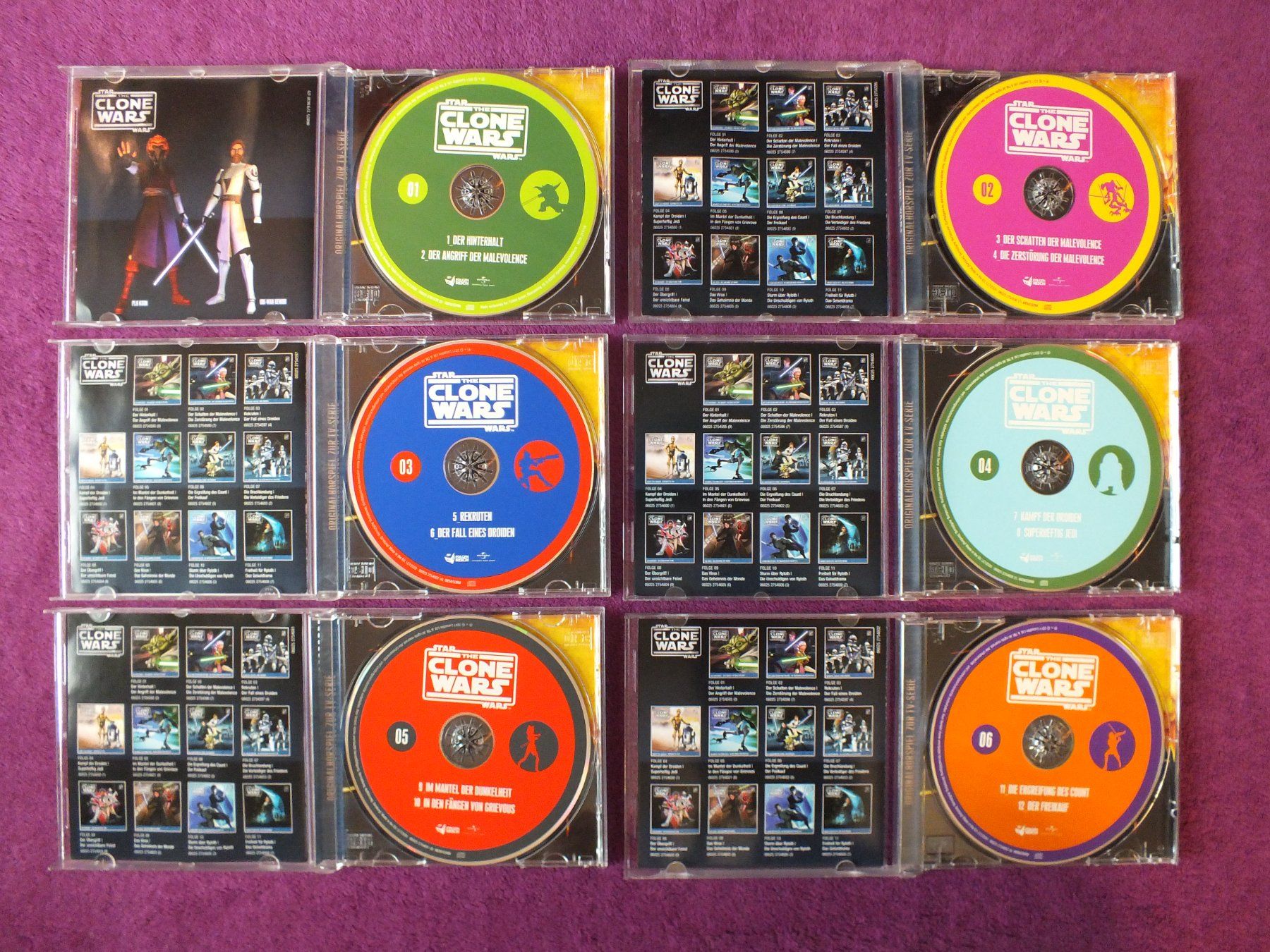 CD: 6 - Star Wars / Clone Wars - Hörspiel - CD´S – Usato da Müllheim Dorf venduto da Seeeule01 7