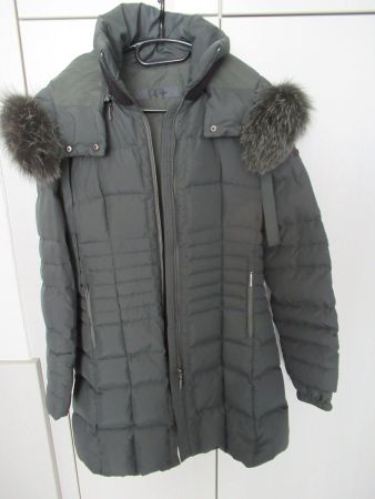 Airfield Winter Daunenmantel mit Pelz, Grösse 36