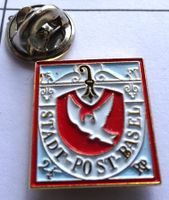 Pin Stadt Post Basel  2 1/2 Rp