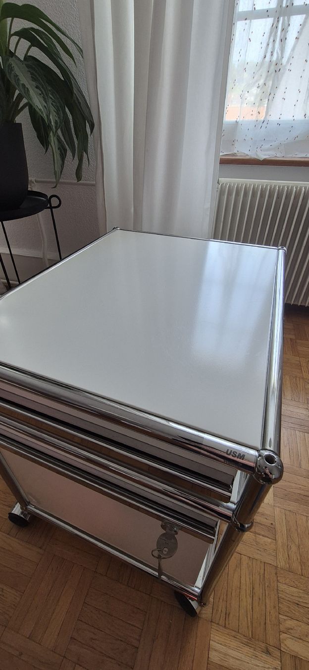 USM Korpus: USM Haller Rollcontainer weiss abschliessbar gebraucht – Gebraucht aus Hofstetten SO von IgorMarijak 2