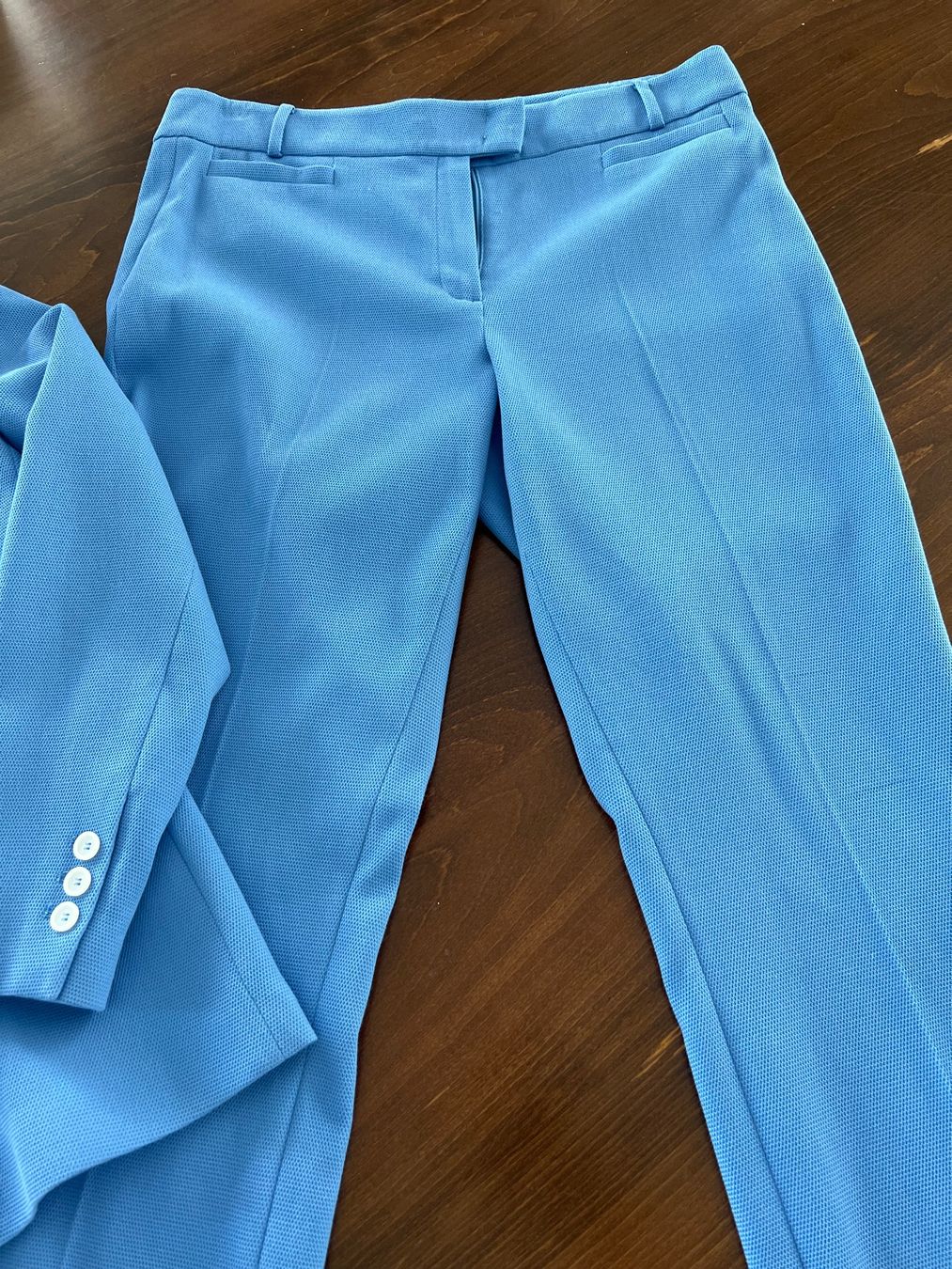 Completi & Tailleur: More & More- Anzug Damen hellblau Gr.42/44 – Usato da Ebmatingen venduto da Mistelu 4