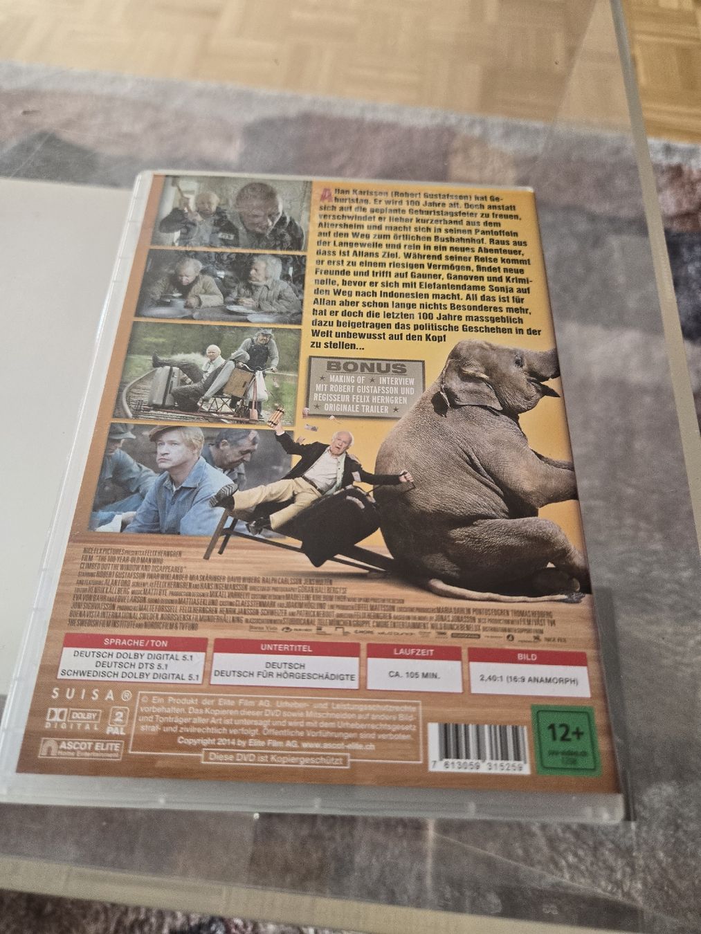 Tutti i DVDs: Der Hundertjährige DVD – Usato da Bussigny venduto da Kfdlt 1