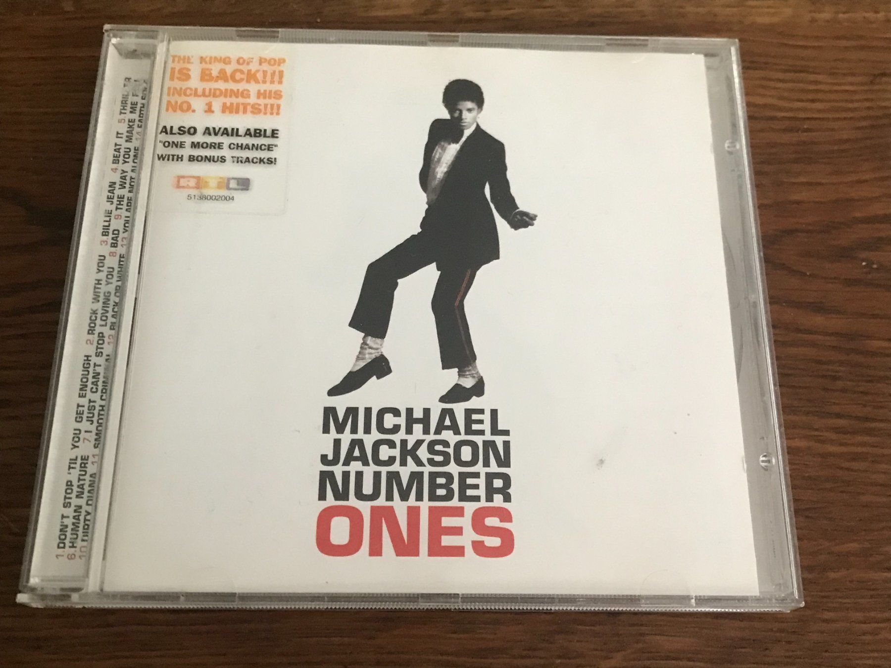 CDs: MICHAEL JACKSON - Number Ones - CD – Gebraucht aus Buchs AG von Archie