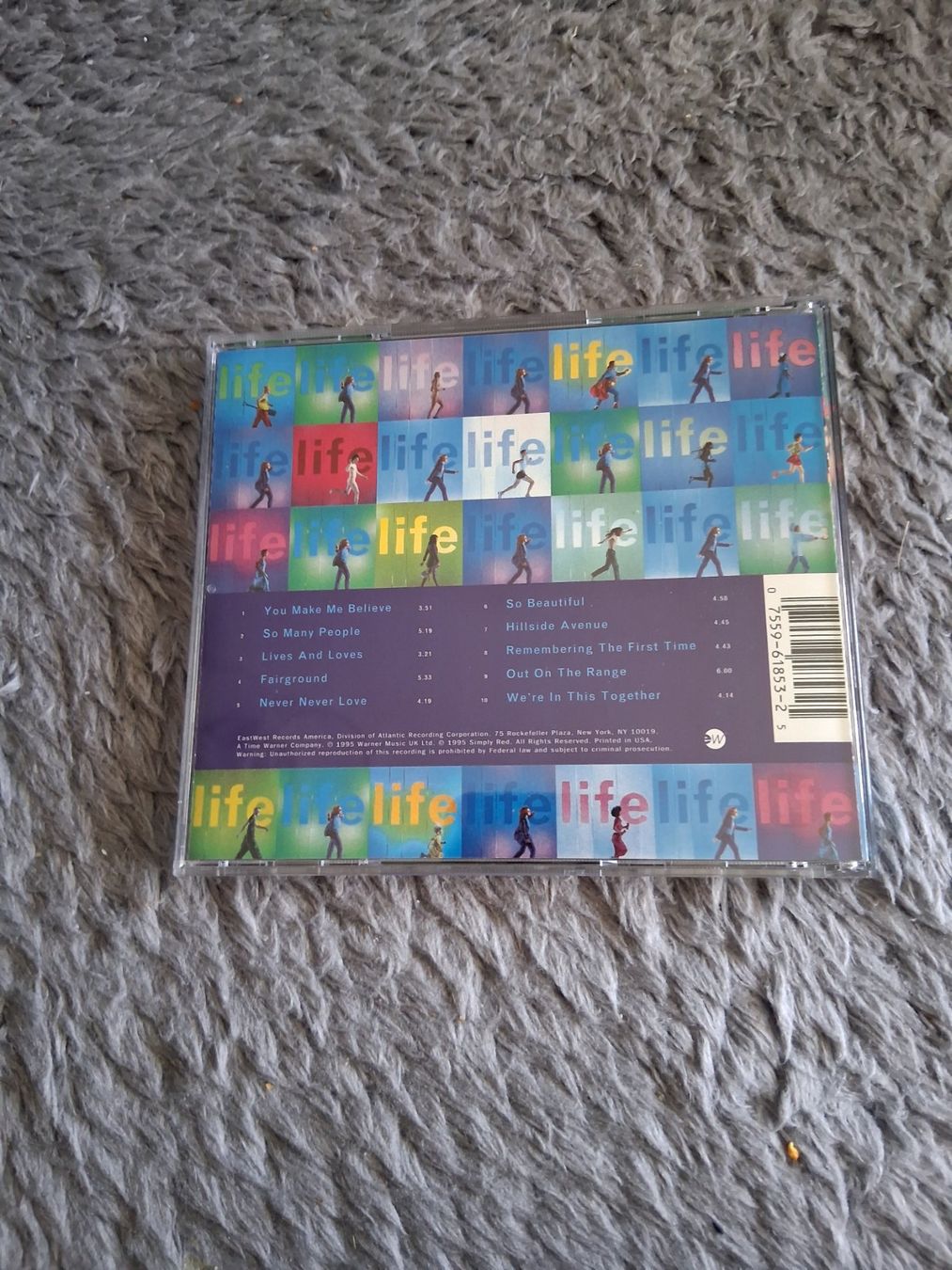 CDs: SIMPLY RED     LIFE     CD – D'occasion à Wetzikon ZH par Ramones01 1
