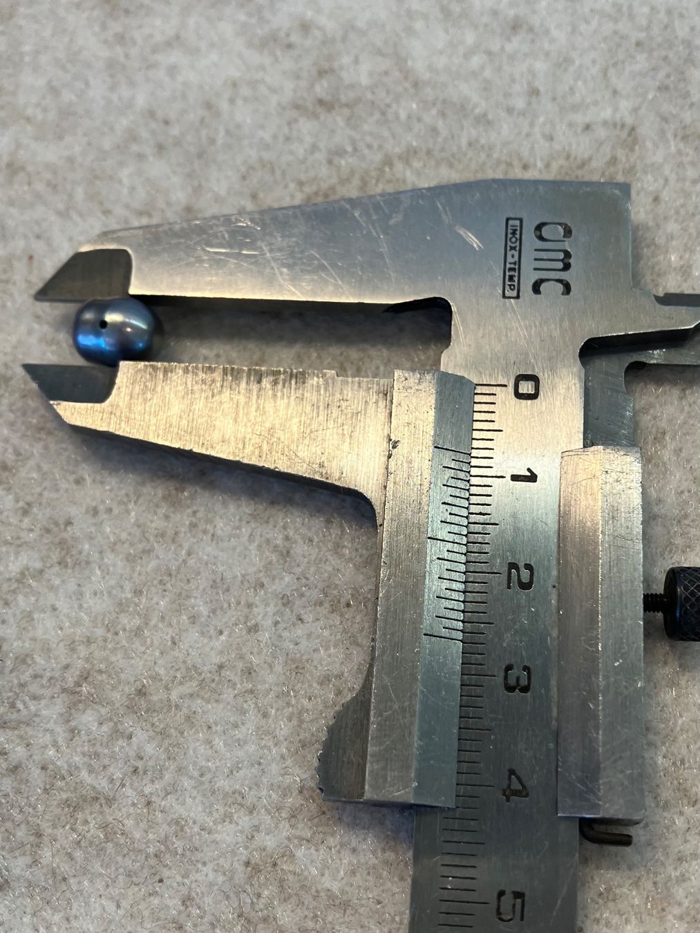 Ketten: Ein Strang echte Perlenkette grau Halskette, Perlenkette – Gebraucht aus Tägerwilen von Smartfuchs 4