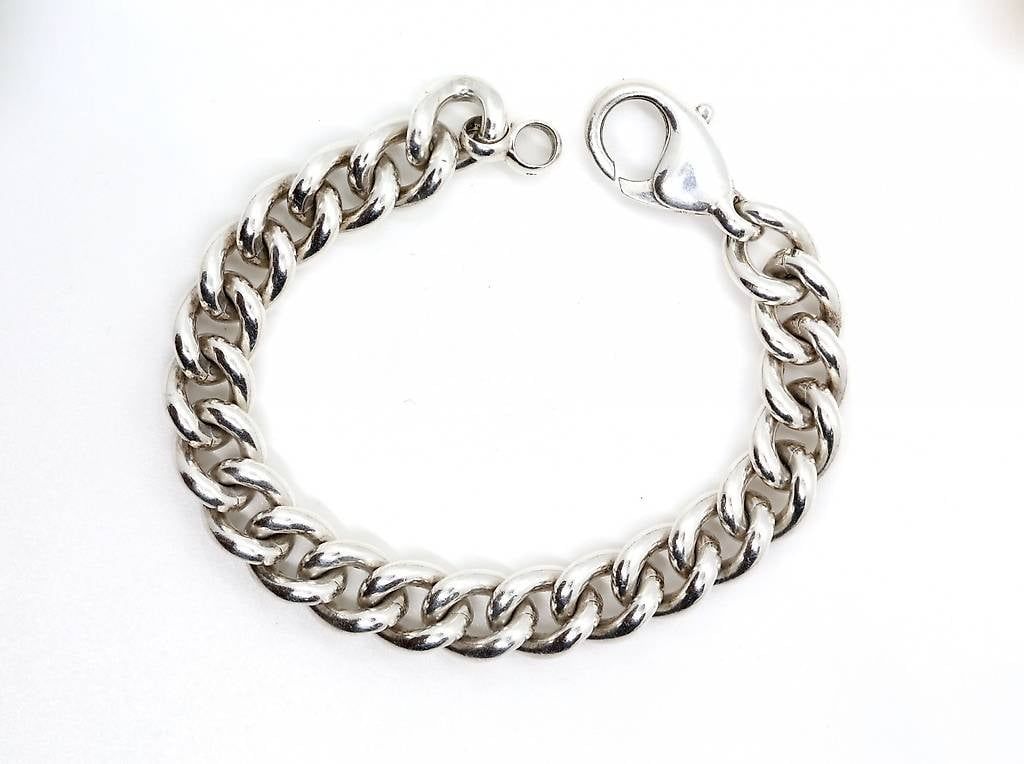 Bracciali & Braccialetti: Silber Armkette 925 – Usato da Reinach BL venduto da Han-Numismatik