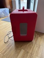 Mini Kühlschrank rot 12V 230V mit Kühl- und Heizfunktion
