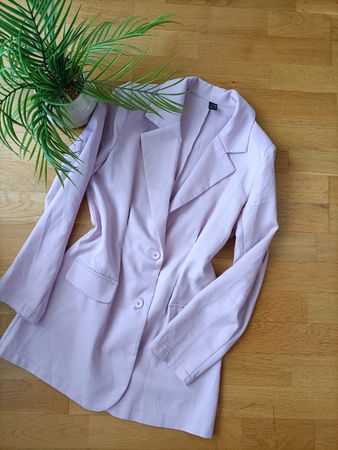 Blazer Shein lilas pastel taille M - Parfait pour l'été!