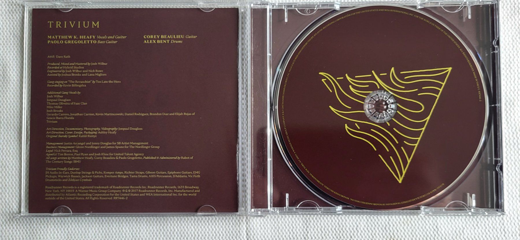 CD: Trivium - The sin and the sentence – Usato da Villars-sur-glane venduto da Epsilonhike 2