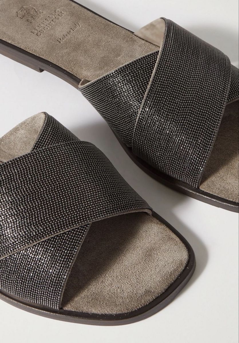 Brunello Cucinelli Chaussures femmes: Brunello Cucinelli slides – Neuf avec emballage d'origine à Paradiso par viorea 1