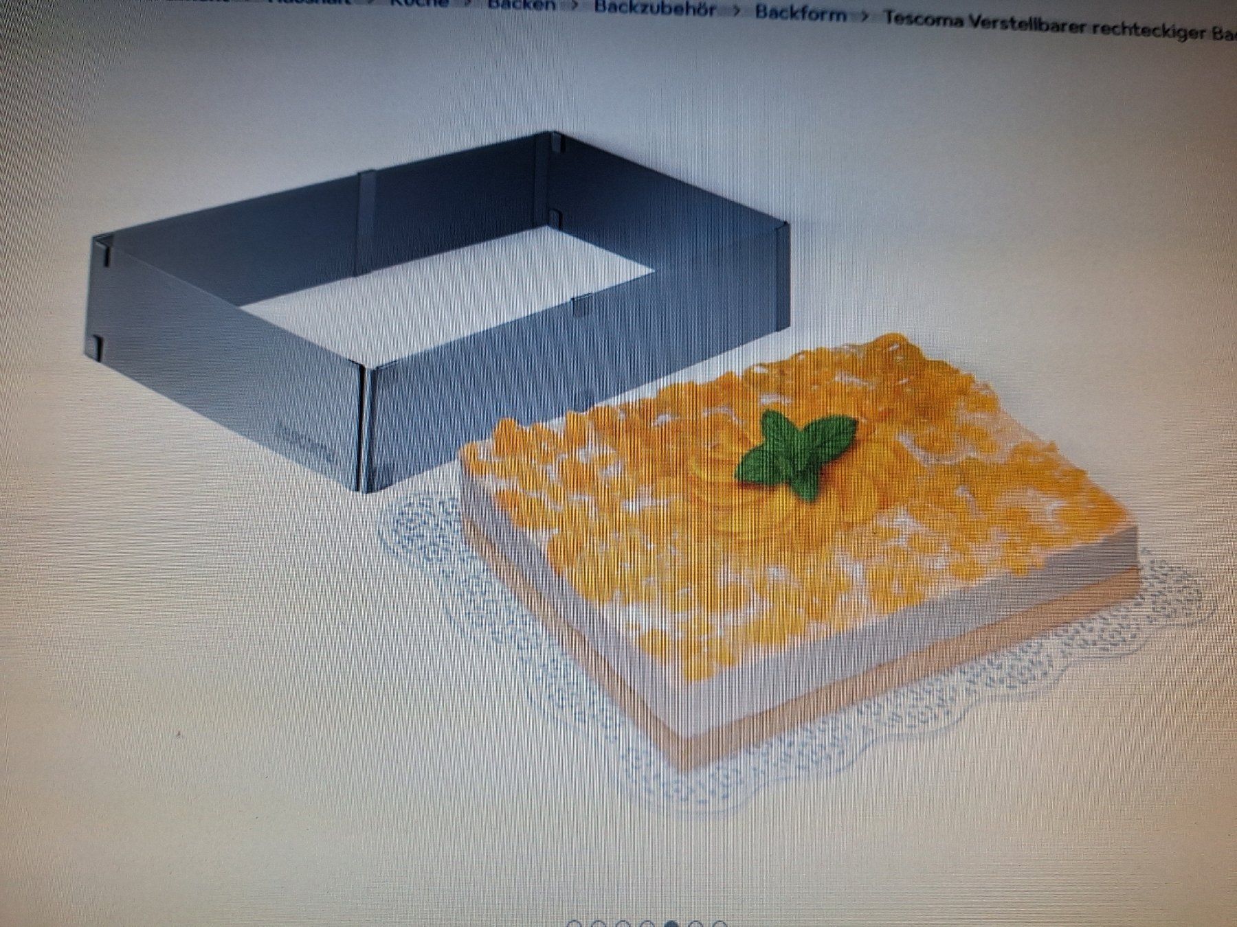 Moules à gâteaux: TESCOMA verstellbarer, rechteckiger Backrahmen – Neuf (Voir description) à Rupperswil par rubaz47