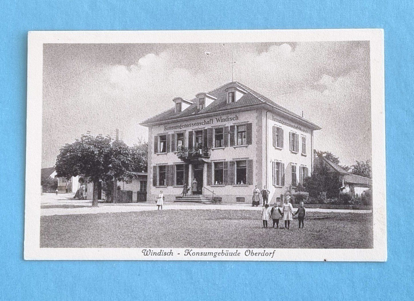Cartoline postali: Windisch - Konsumgenossenschaft Oberdorf – Usato da Rothrist venduto da RROENK