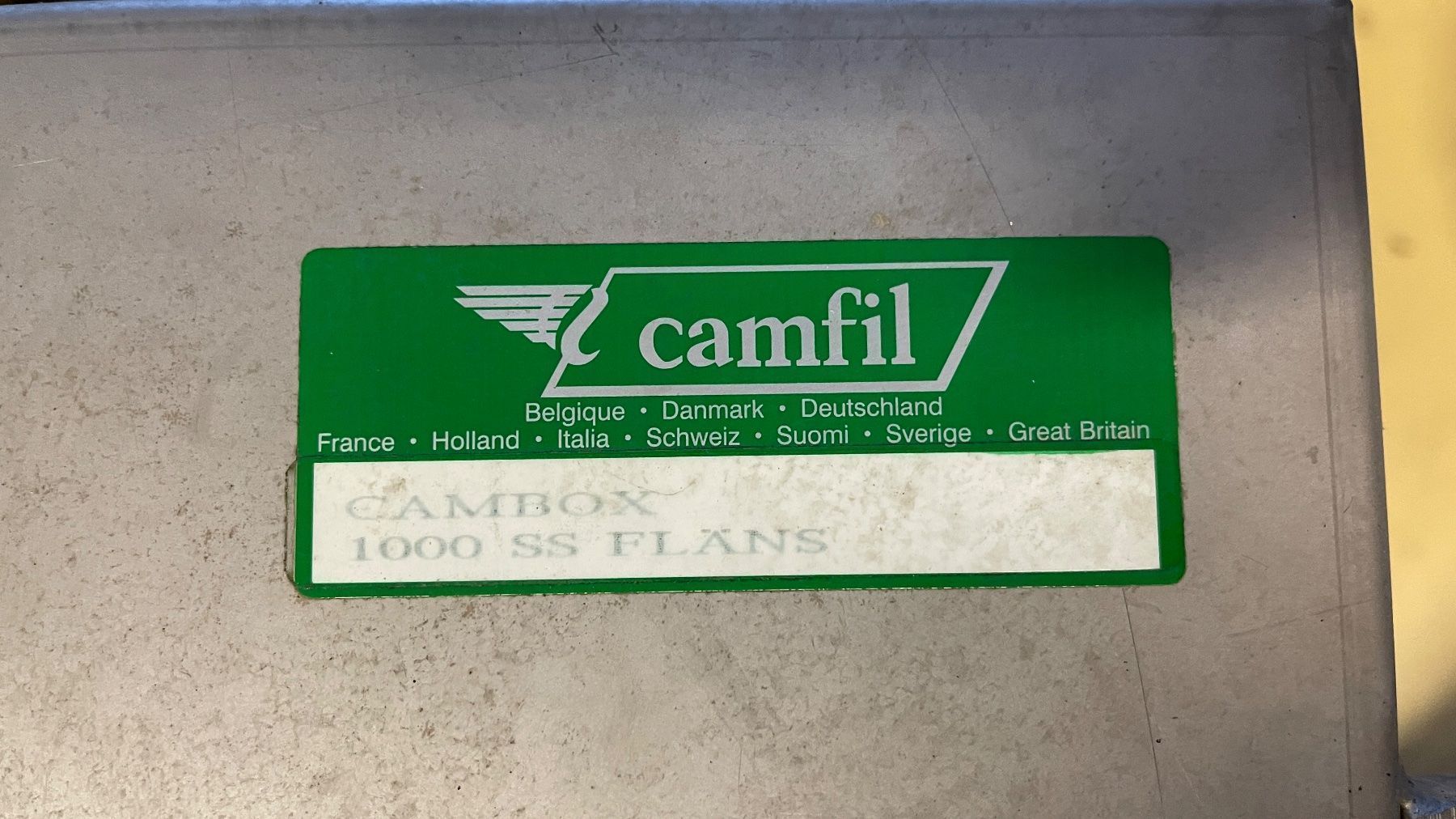 Ventilazione: Luftfilter CAMBOX Polizeifilter CAMFIL Edelstahl – Usato da Etzgen venduto da Vendomondo 4