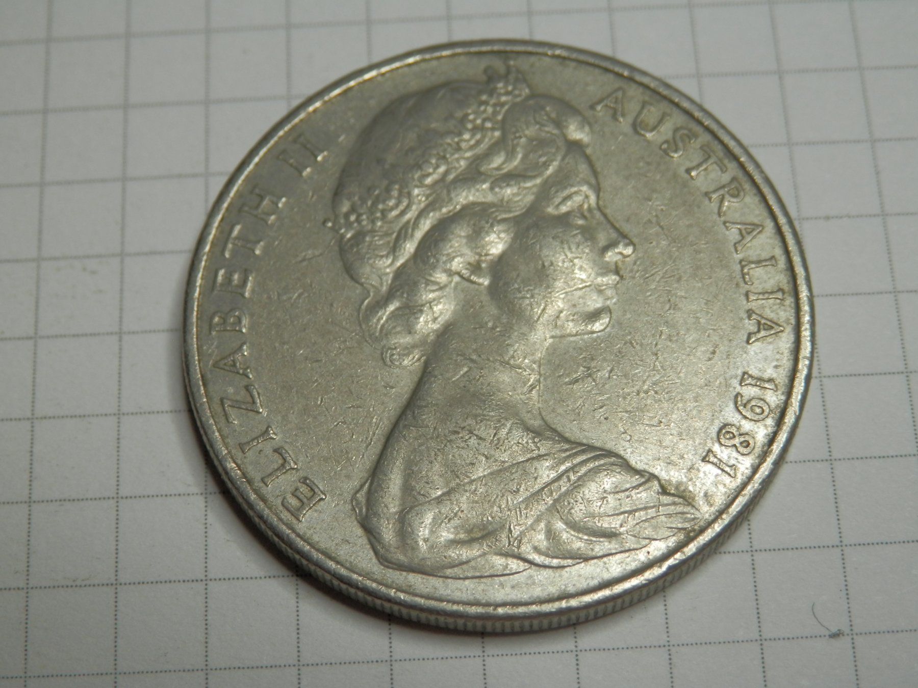 Tutti le monete: Australien 20 Cent, 1981 – Usato da Weiach venduto da weiach81