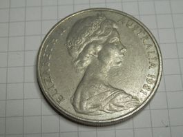 Australien 20 Cent, 1981