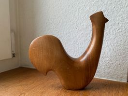 Danish Vintage Hahn / Huhn 1960 Holz