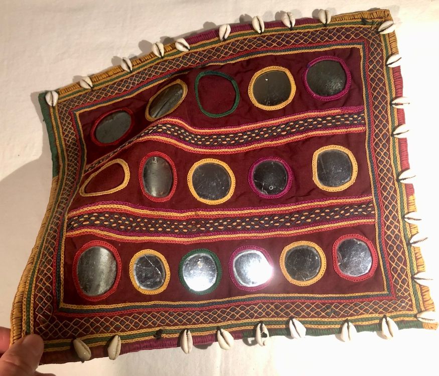 TISSU LITURGIQUE ANCIEN BRODE FIL D'OR ET D'ARGENT M2074 - Vendu