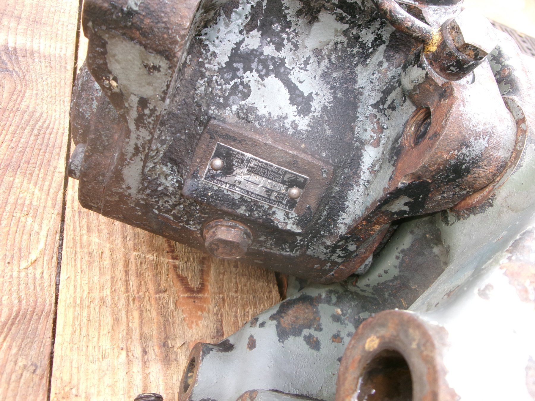 Saurer Tutti i ricambio: Saurer ZF Lenkstock  - – Usato da Eschenbach SG venduto da GM-29 1