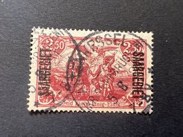 Saar 1920 Overprint Saargebiet Mi. 43a gest.   (3421)