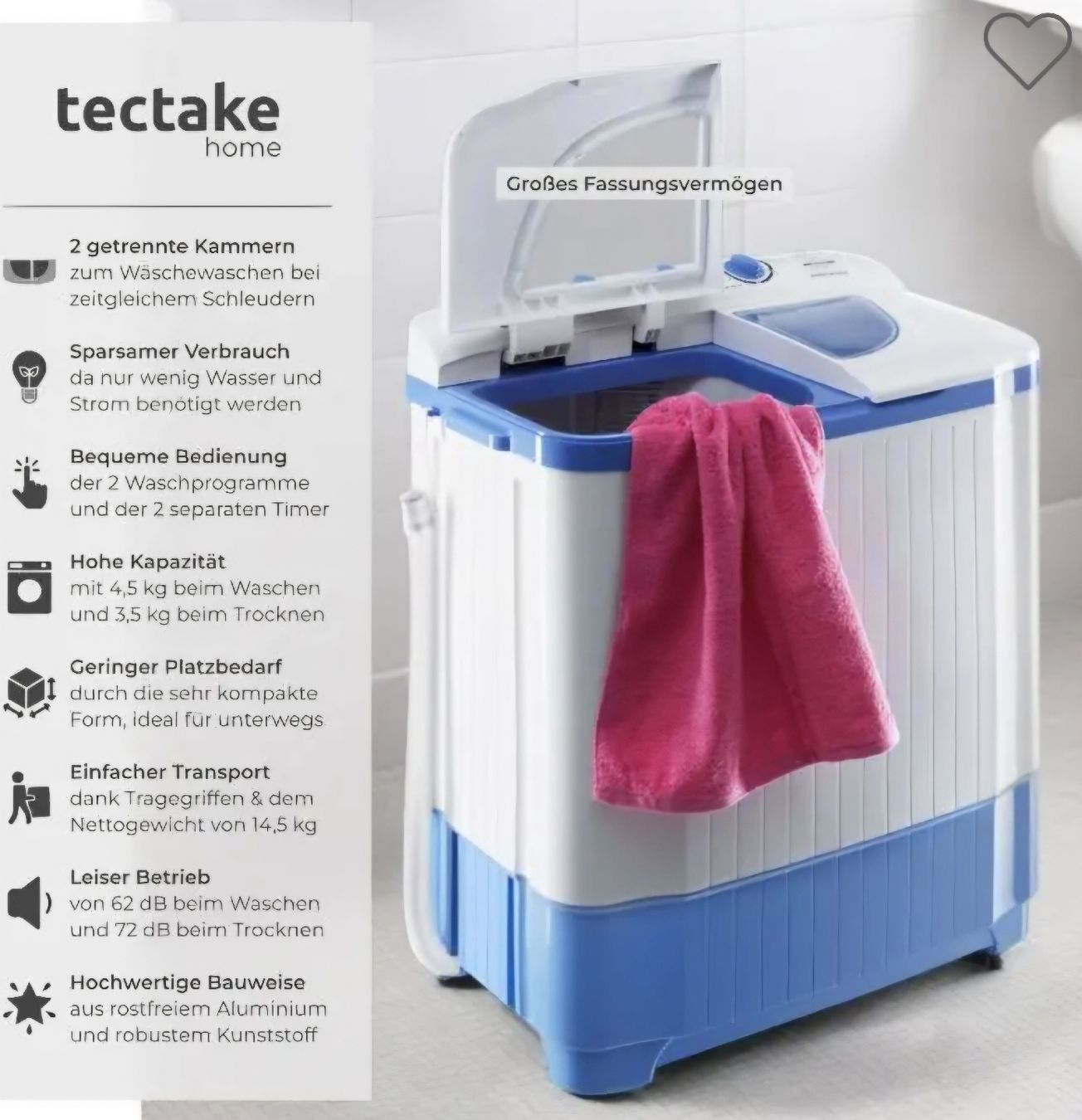 Lavatrici: Mini Waschmaschine – Usato da Bottenwil venduto da Mhcl 2
