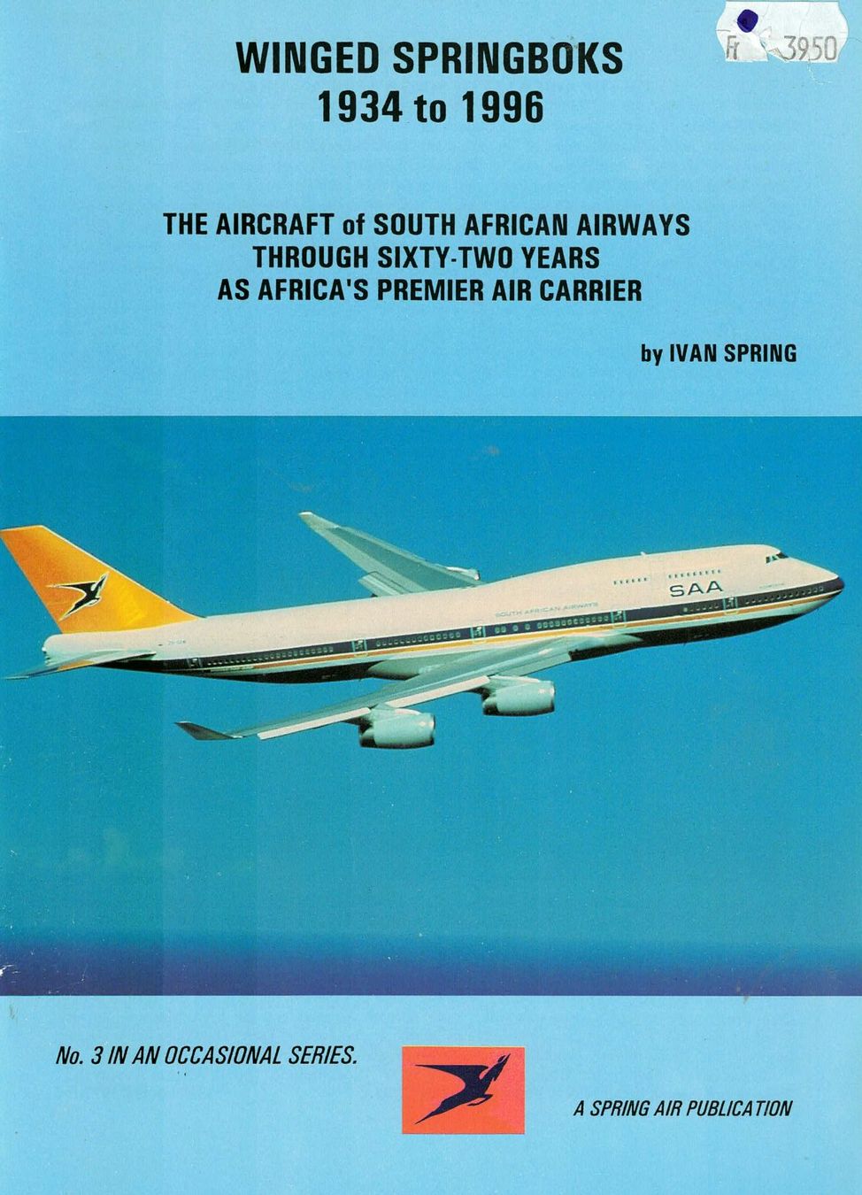 Bücher: Winged Springboks 1934-1996 – Gebraucht aus Basel von Dogana