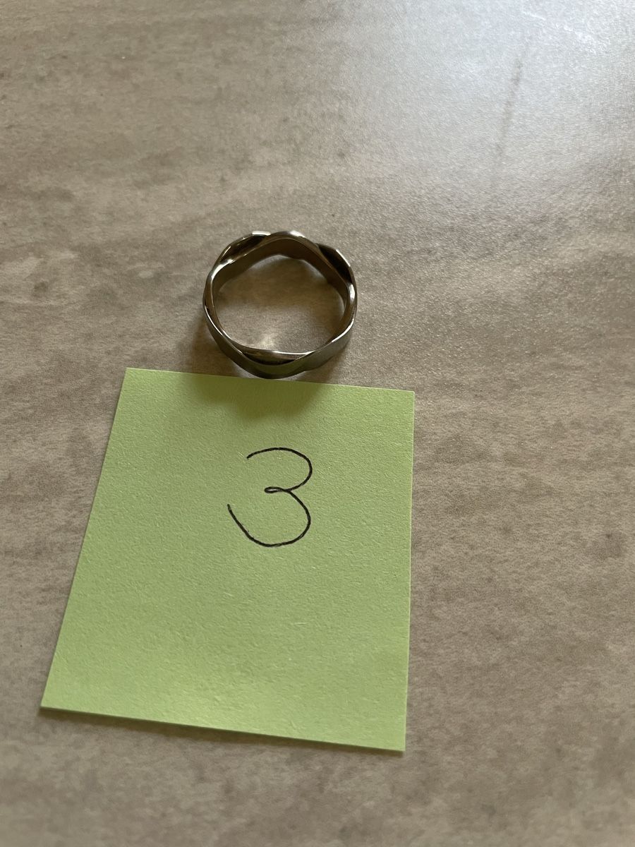 Ringe: Dünner Wellenring Titan – Gebraucht aus Flawil von Naphtali 4