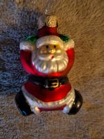 Weihnachtsbaumschmuck süsser Weihnachtsmann, Glas,handbemalt