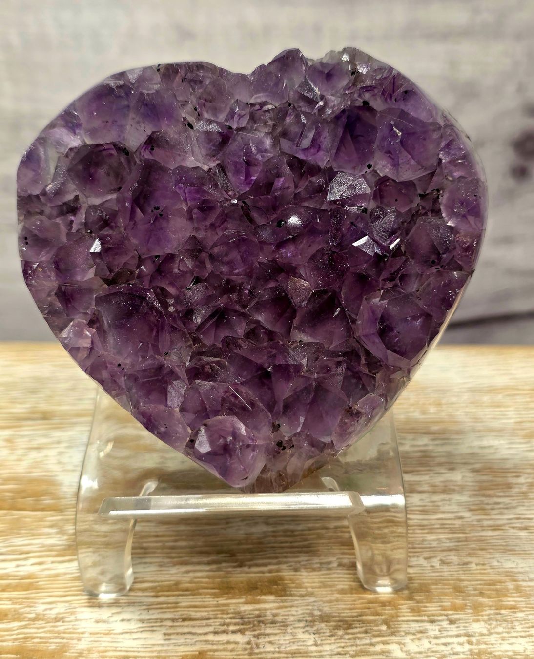 Minerali & Pietre curative: Amethyst Herz E 336g – Nuovo e nell'imballaggio originale da Matzingen venduto da Shay_Crystalz