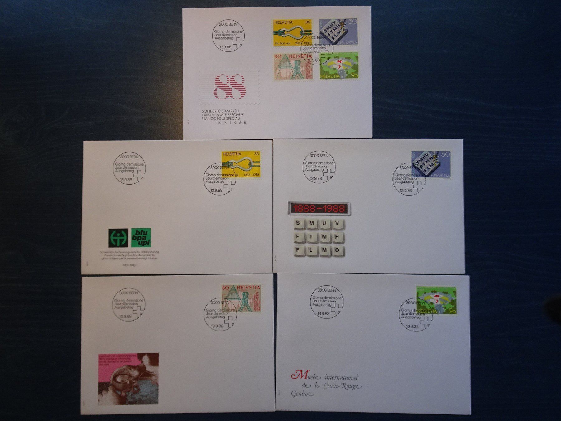 Alle Briefmarken: 1988 – Neu (gemäss Beschreibung) aus Aadorf von Chnorli-Furz
