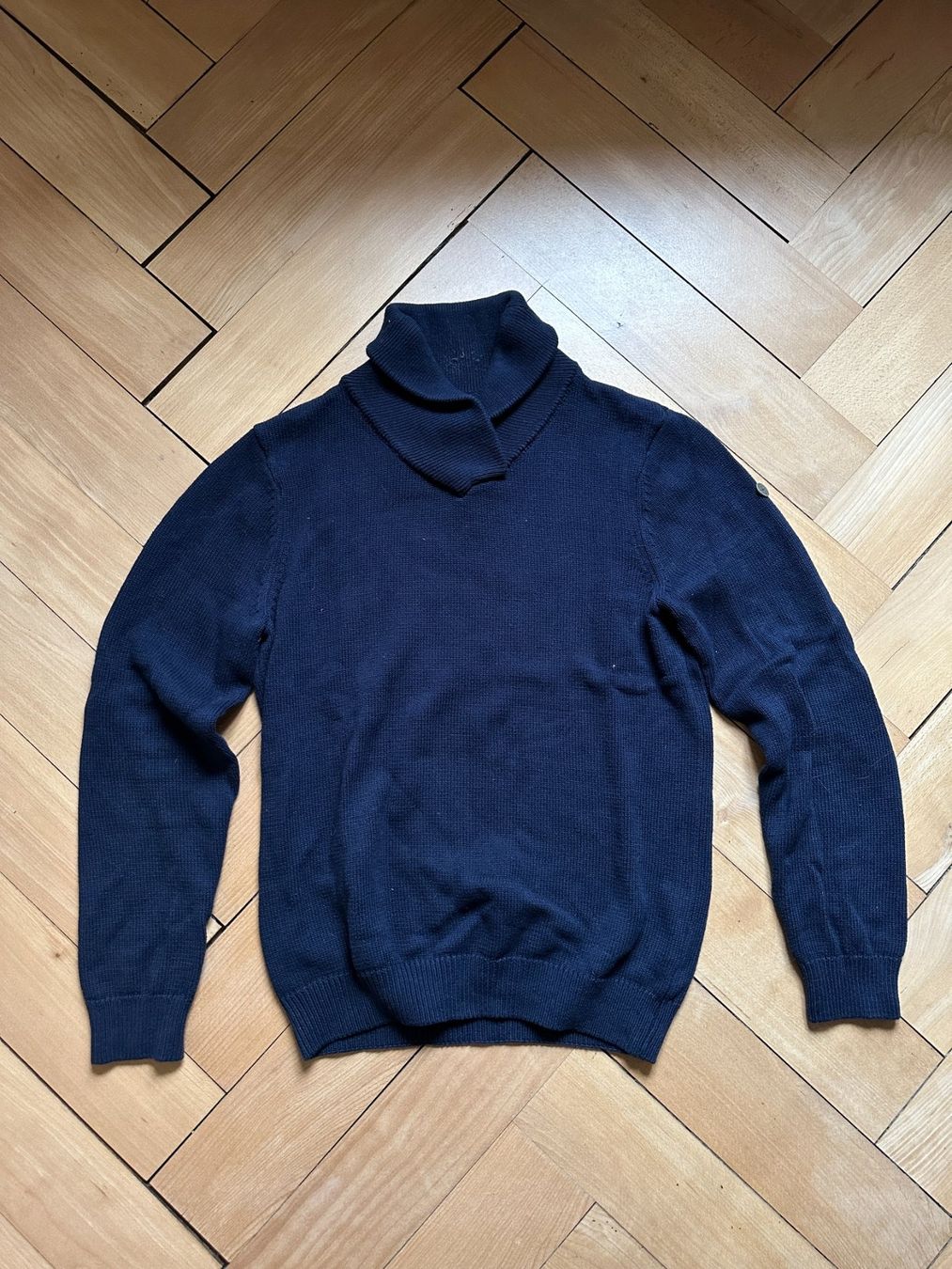 Pullover & Sweatshirts: DREIMASTER - Strickpullover dunkelblau M – Gebraucht aus Zürich von Diazaio